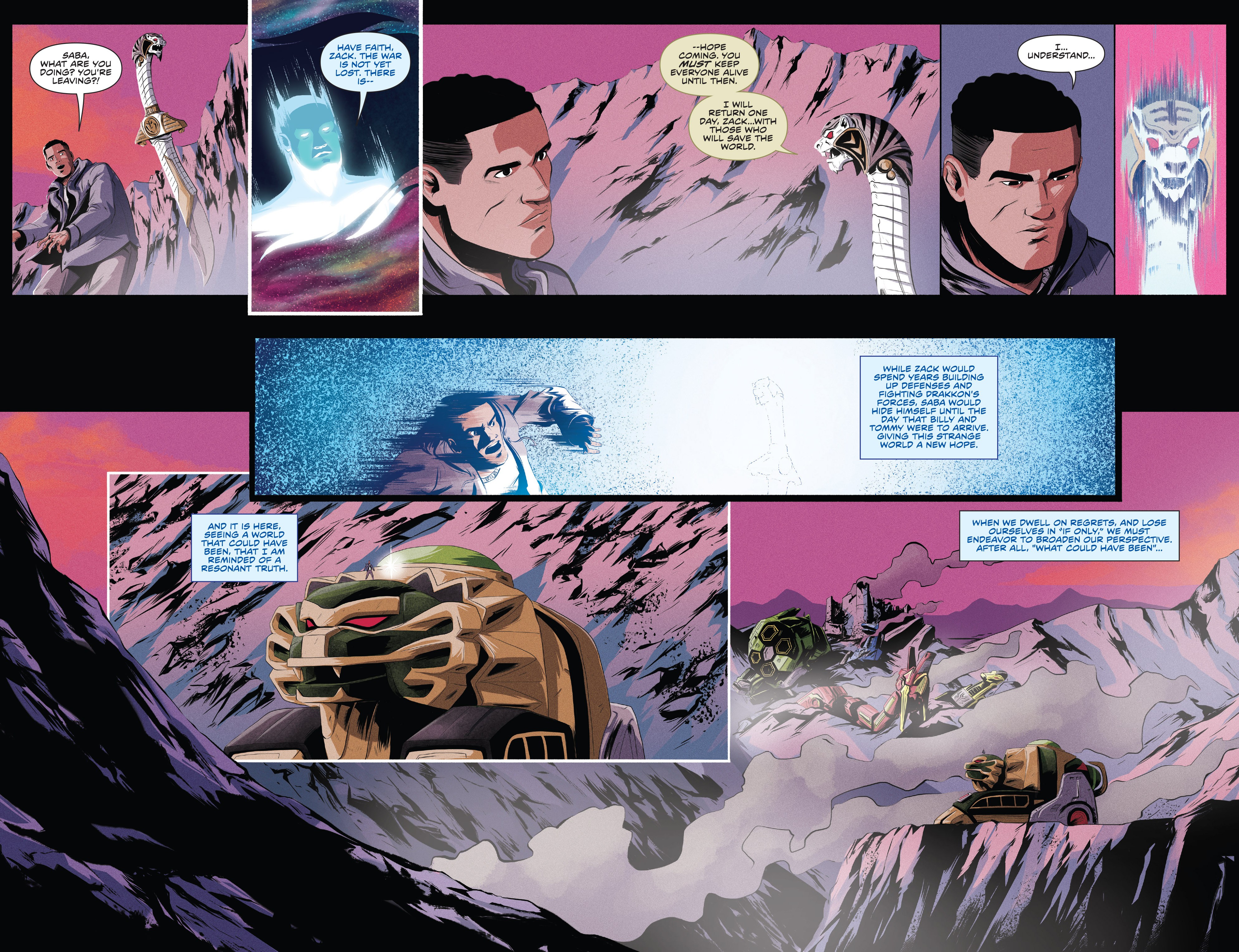 Read online Mighty Morphin Power Rangers comic -  Issue #15 - 17