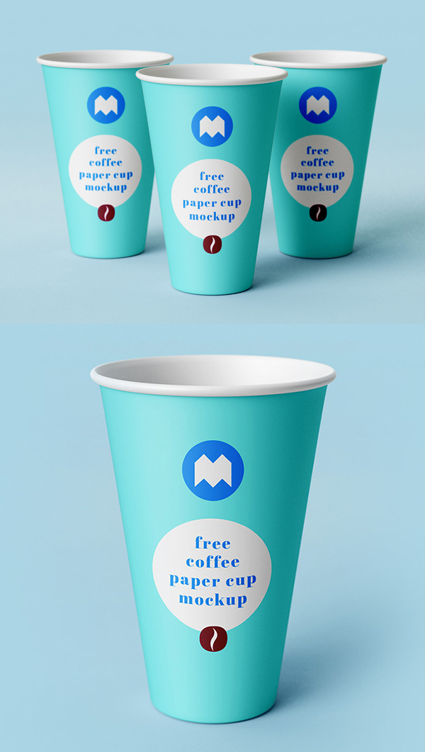 Free Coffee Paper Cup PSD Mockup Mockup terbaru 2017 gratis - Free Coffee Paper Cup PSD Mockup