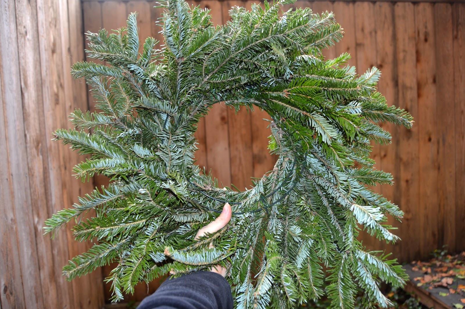 Such Stuff How to Make a Fresh Bough Wreath (Tutorial)