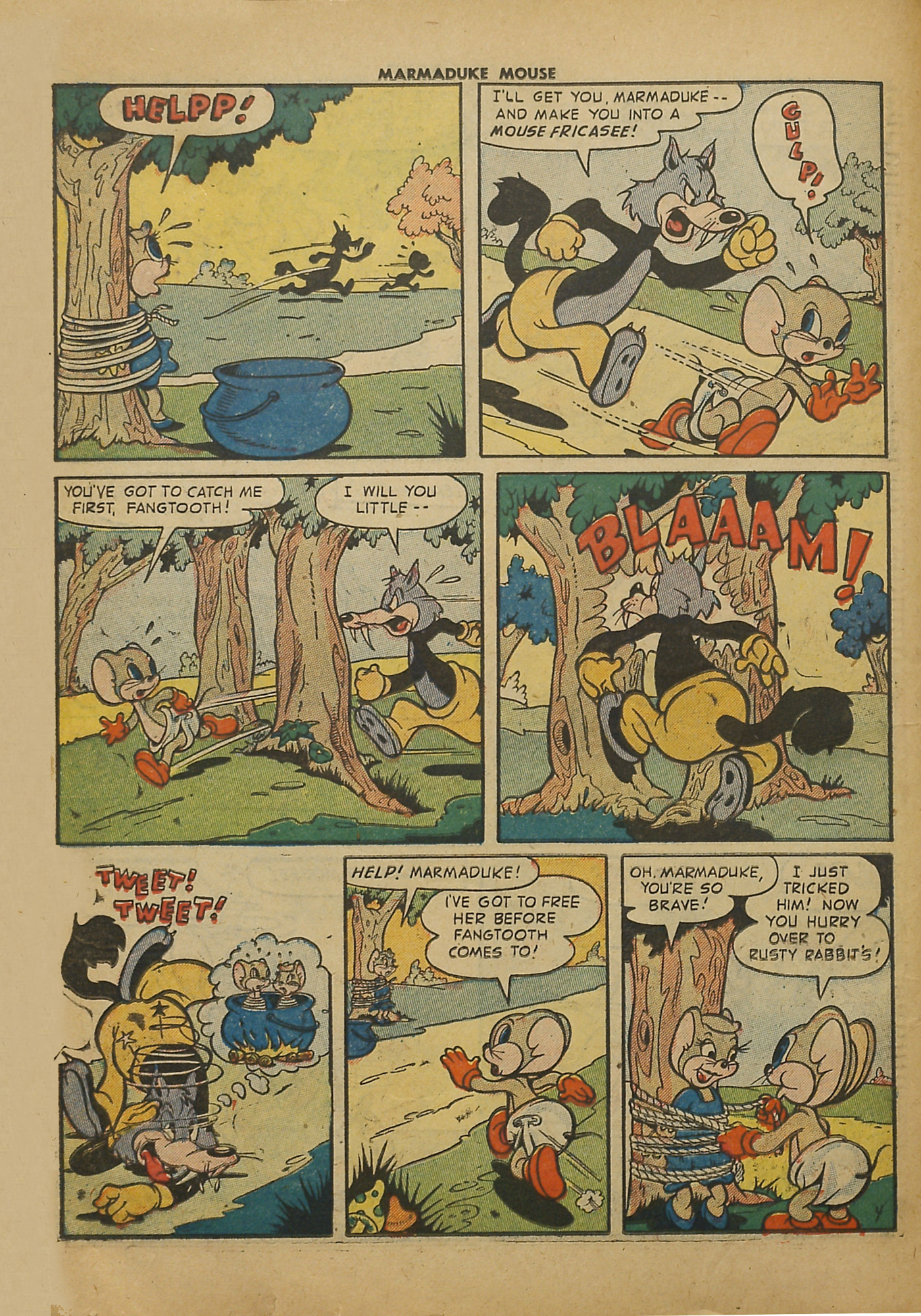 Read online Marmaduke Mouse comic -  Issue #38 - 22