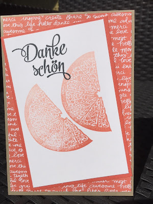 Scraproomboom: Dankeskarten