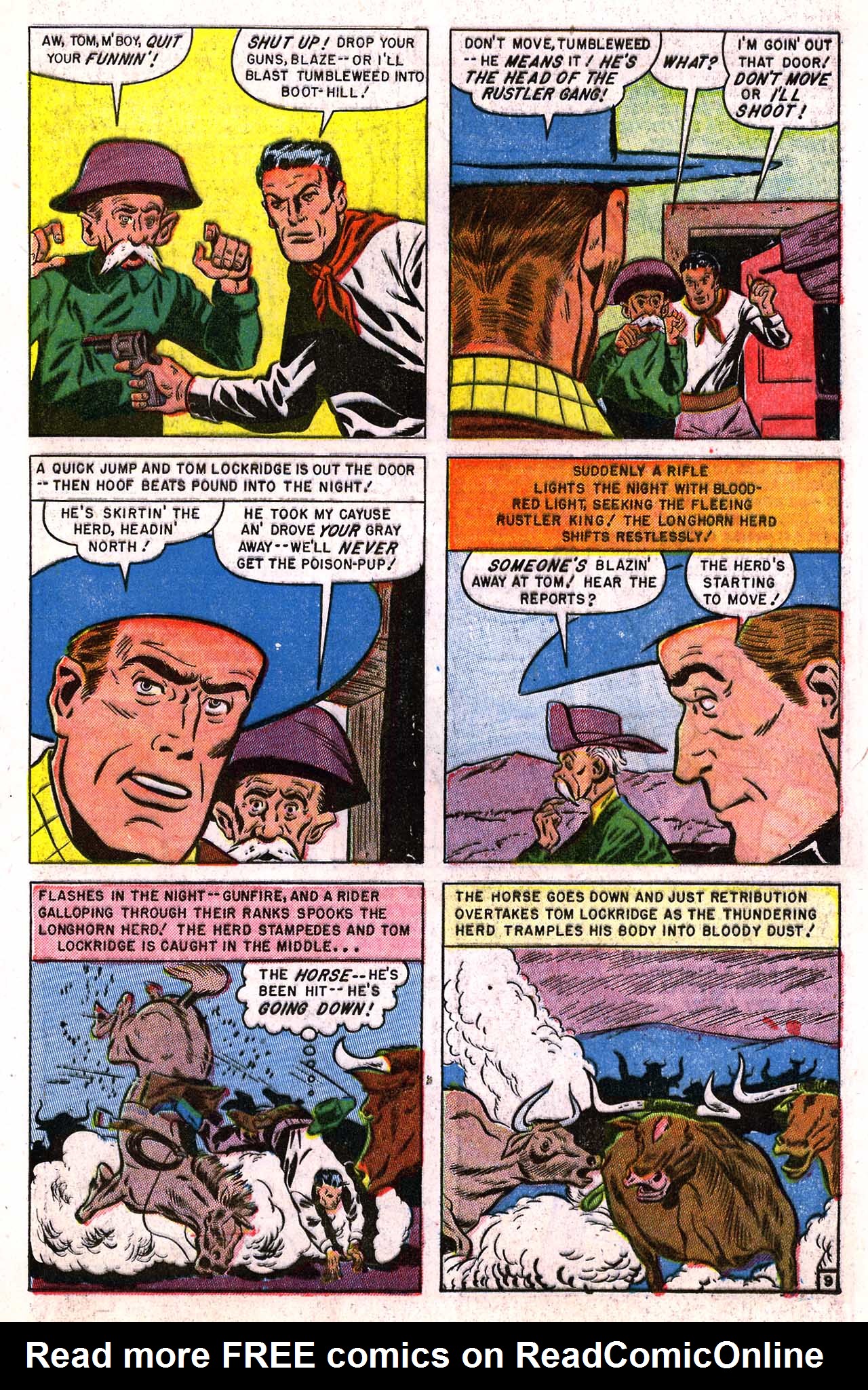 Read online Blaze Carson comic -  Issue #5 - 11