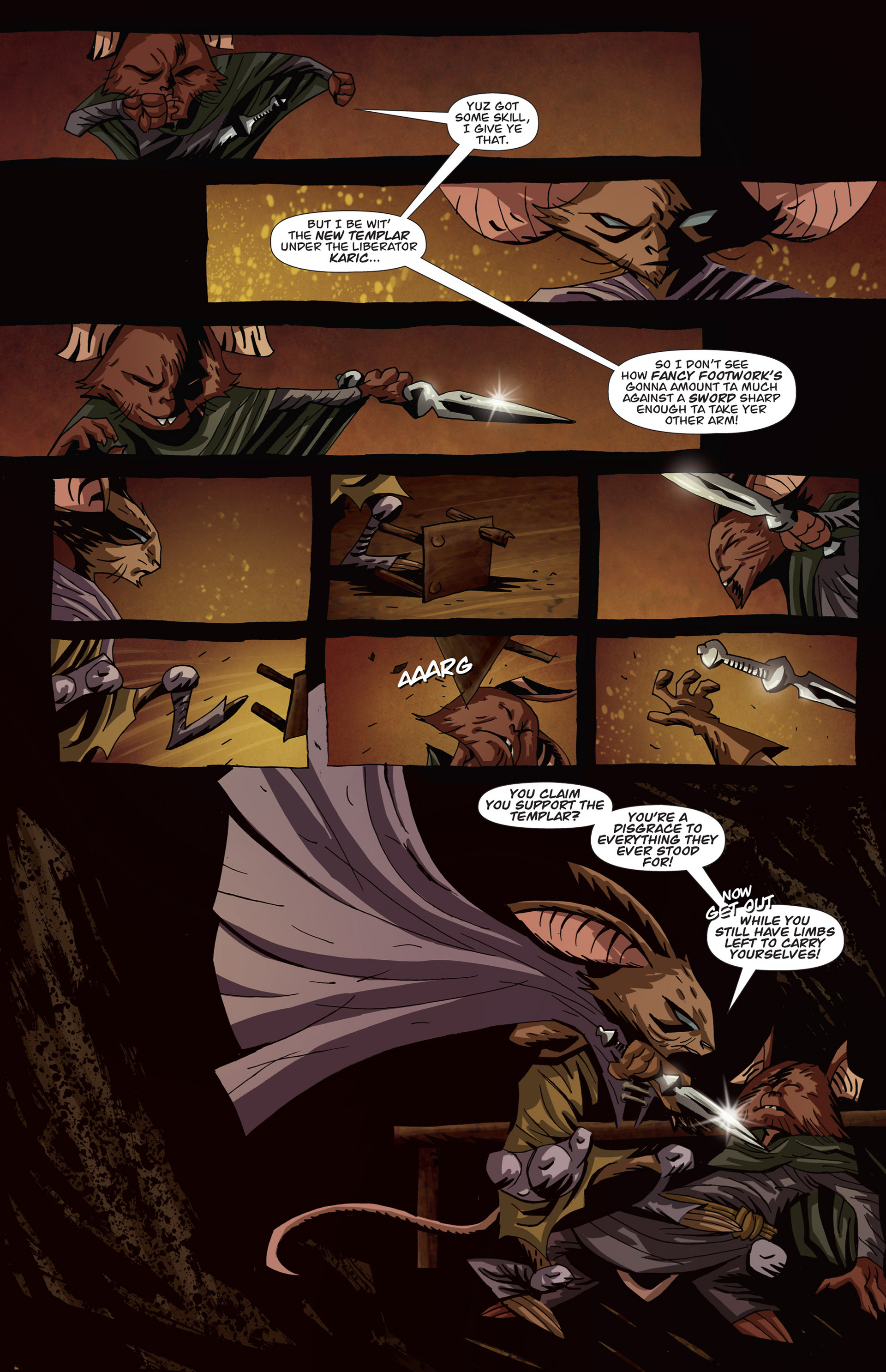 Read online The Mice Templar Volume 4: Legend comic -  Issue #3 - 22