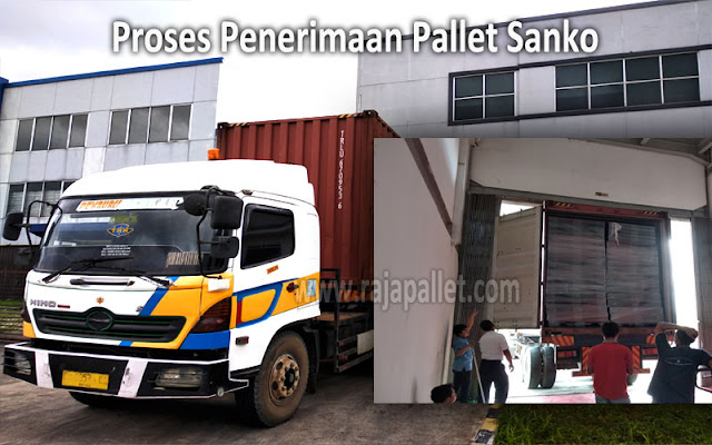 Pallet Plastik Sanko Ukuran 110 x 110 Ready Stok Kembali