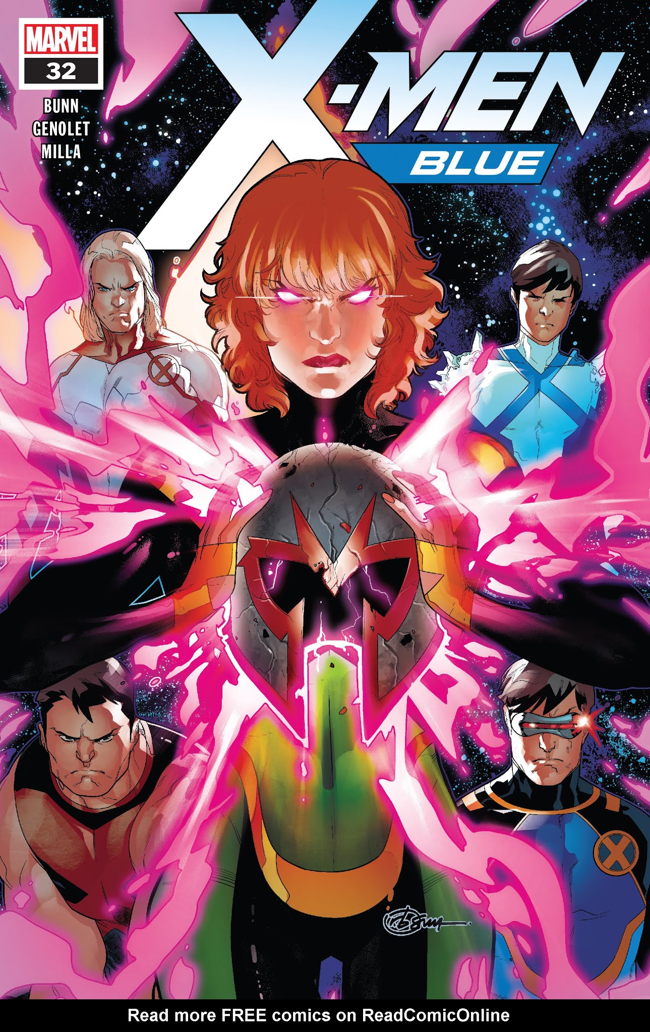 Read online X-Men: Blue comic -  Issue #32 - 1