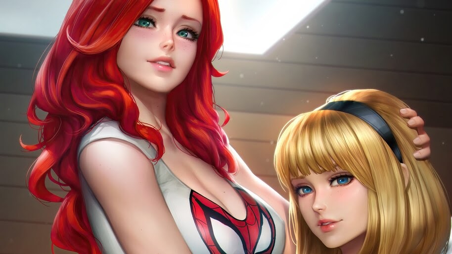 Gwen Stacy, Mary Jane Watson, 4K, #4.2304