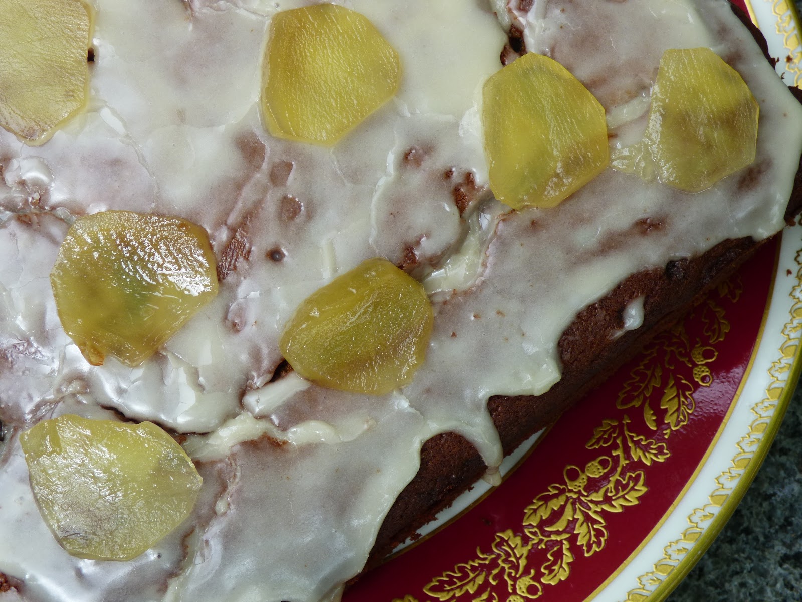 Chez Maximka Ginger molasses cake