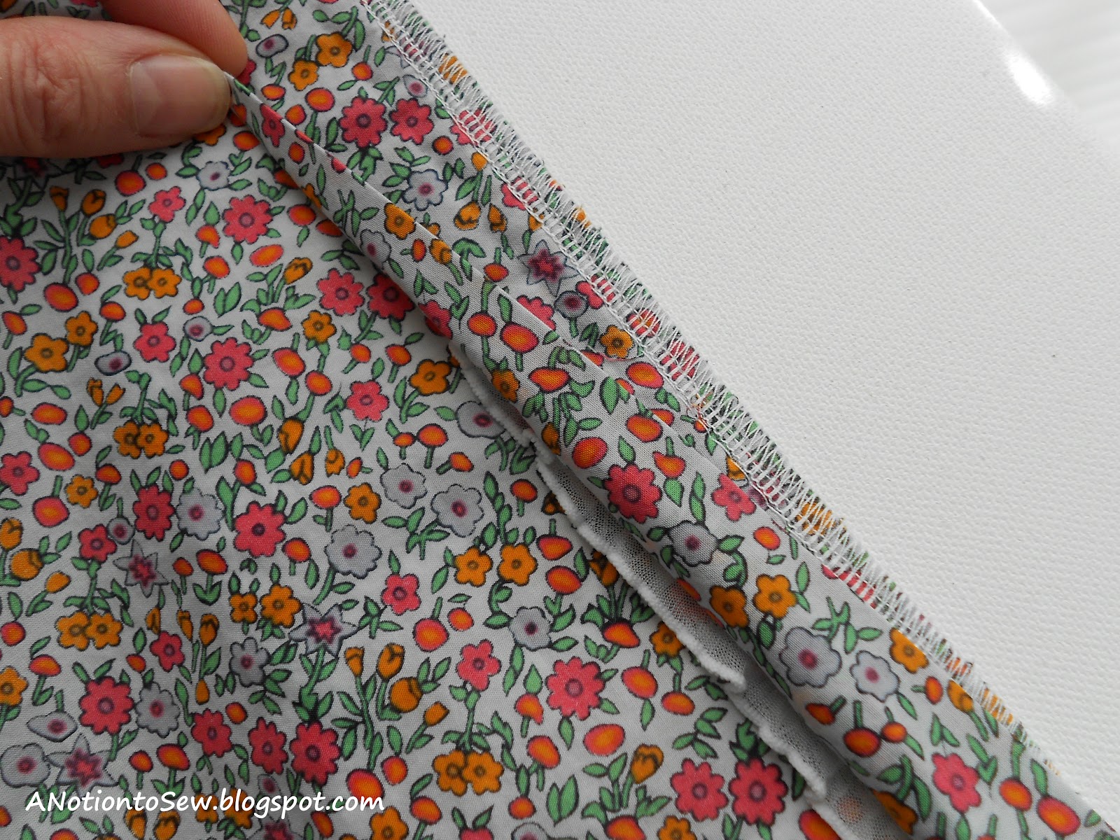 a notion to sew: Ruffle Fabric Trim Tutorial