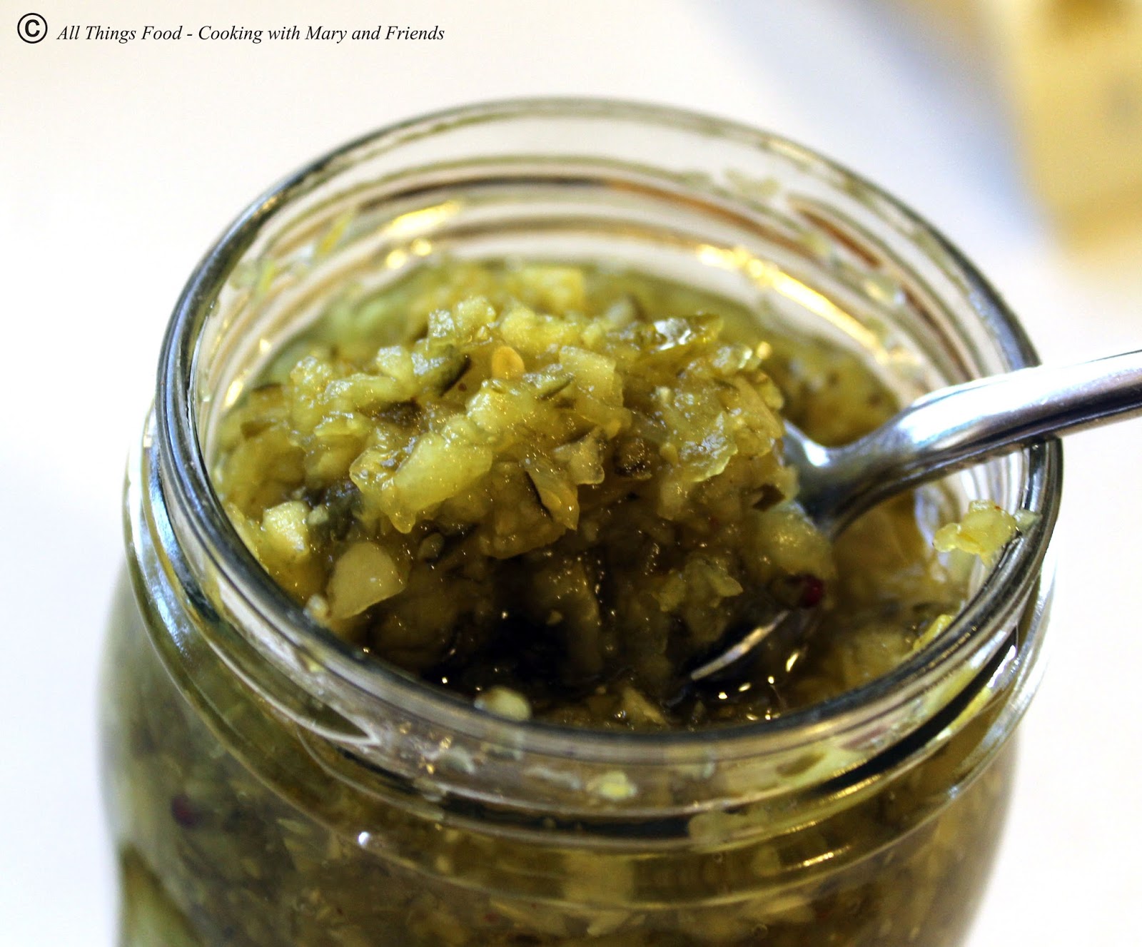 Cooking With Mary and Friends Sweet Pickle Relish