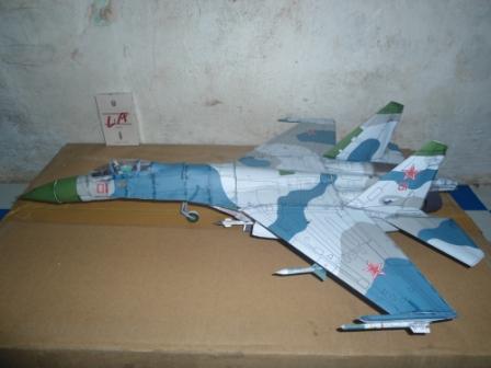 miniatur mania: SU-27 Flanker papercraft