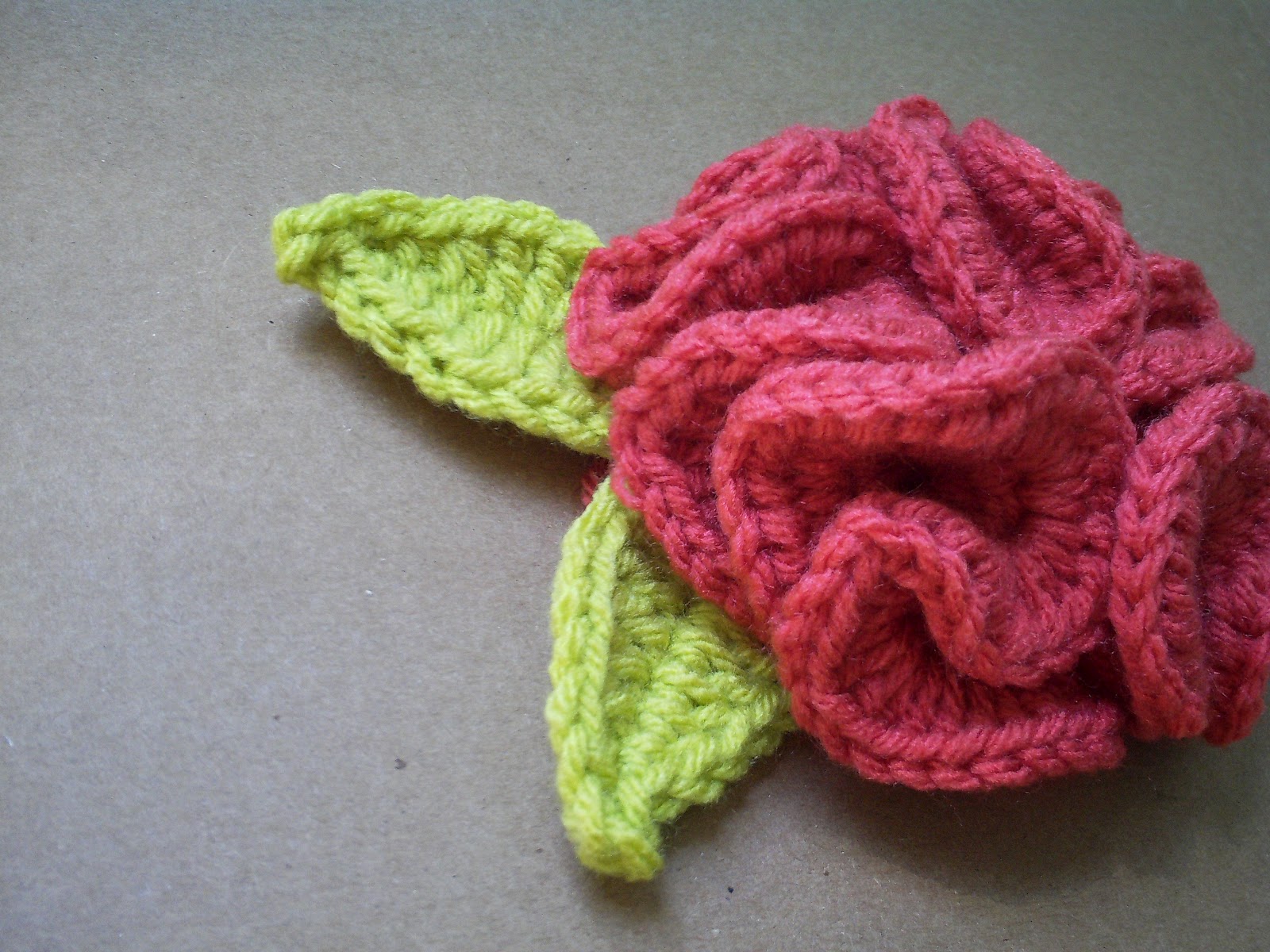 Would You Like Yarn With That?: Ruffle Rosie Brooch--FREE pattern!
