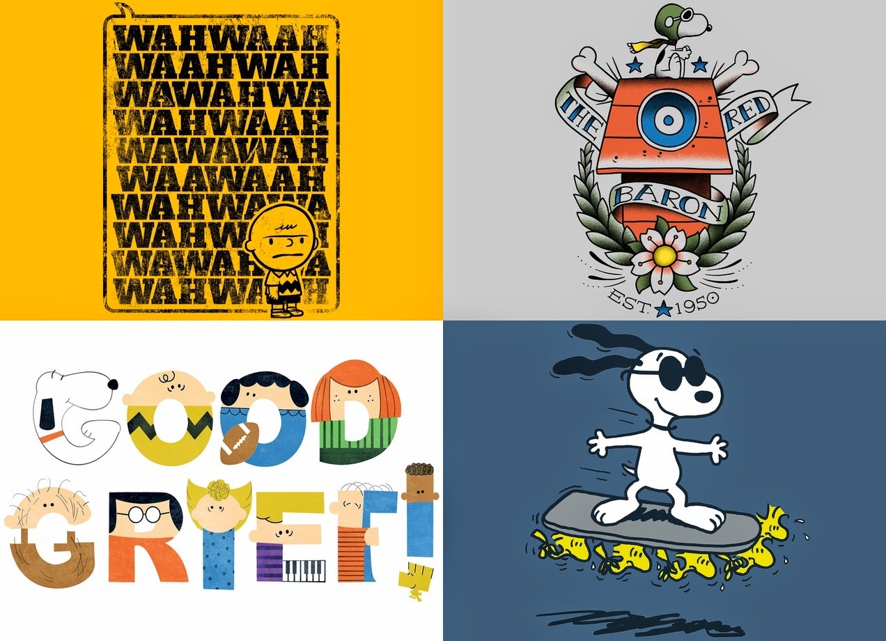 Peanuts T-Shirt Collection & Design Challenge by Threadless