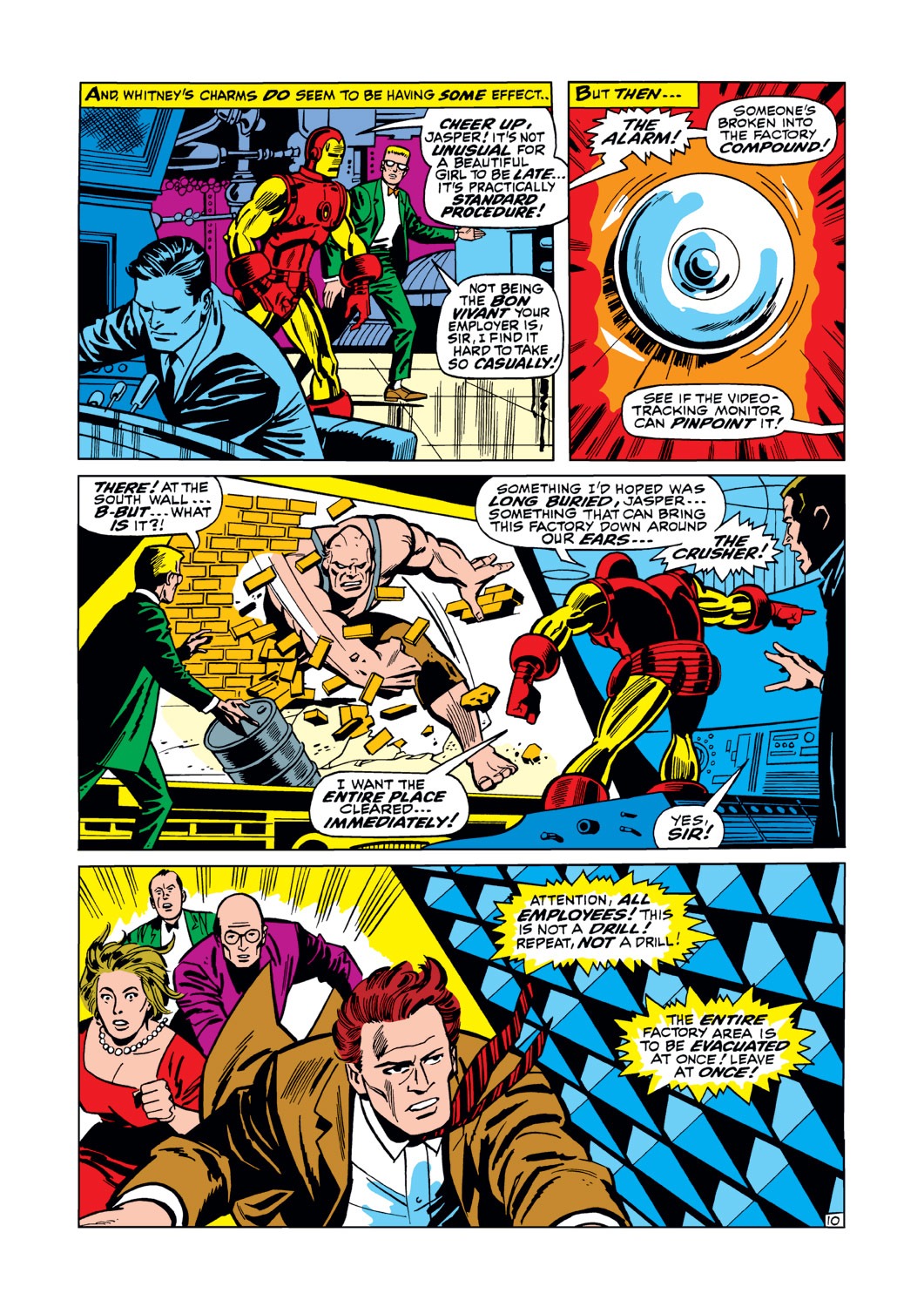 Read online Iron Man (1968) comic -  Issue #6 - 11