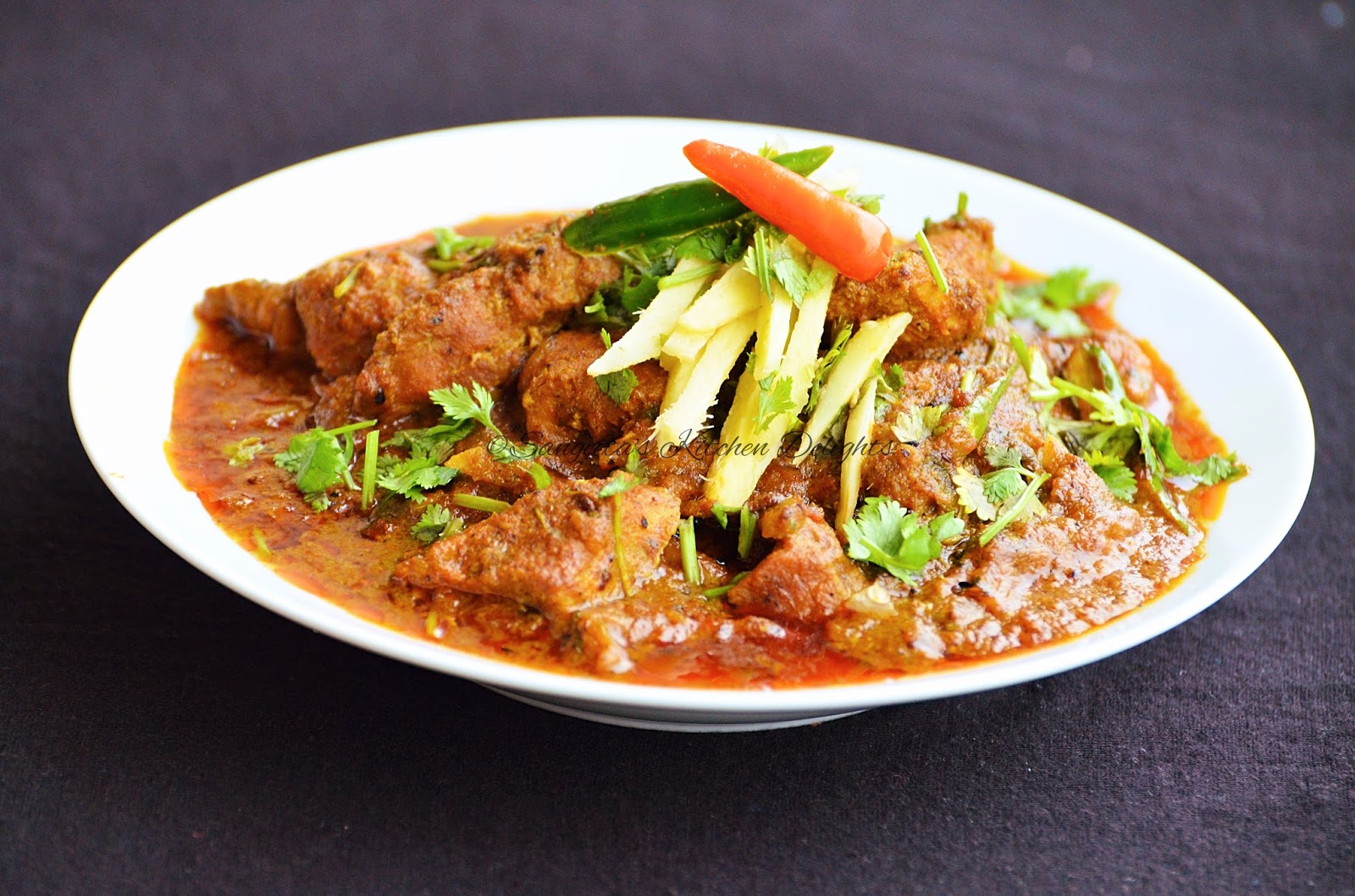 Aachari Pork / Indian Style Spicy Pork Curry with Pickling Spice Mix