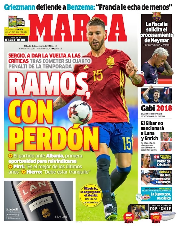 España, Marca: "Ramos, con perdón"