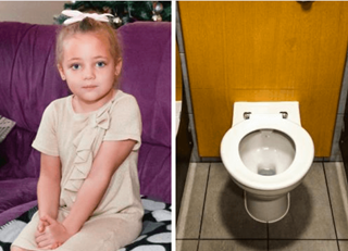 Kulit Balita Robek Terkena Lem Super di Toilet McDonald's Kulit Balita Robek Terkena Lem Super di Toilet McDonald's