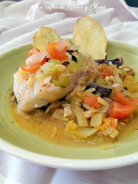 Bacalao con apio