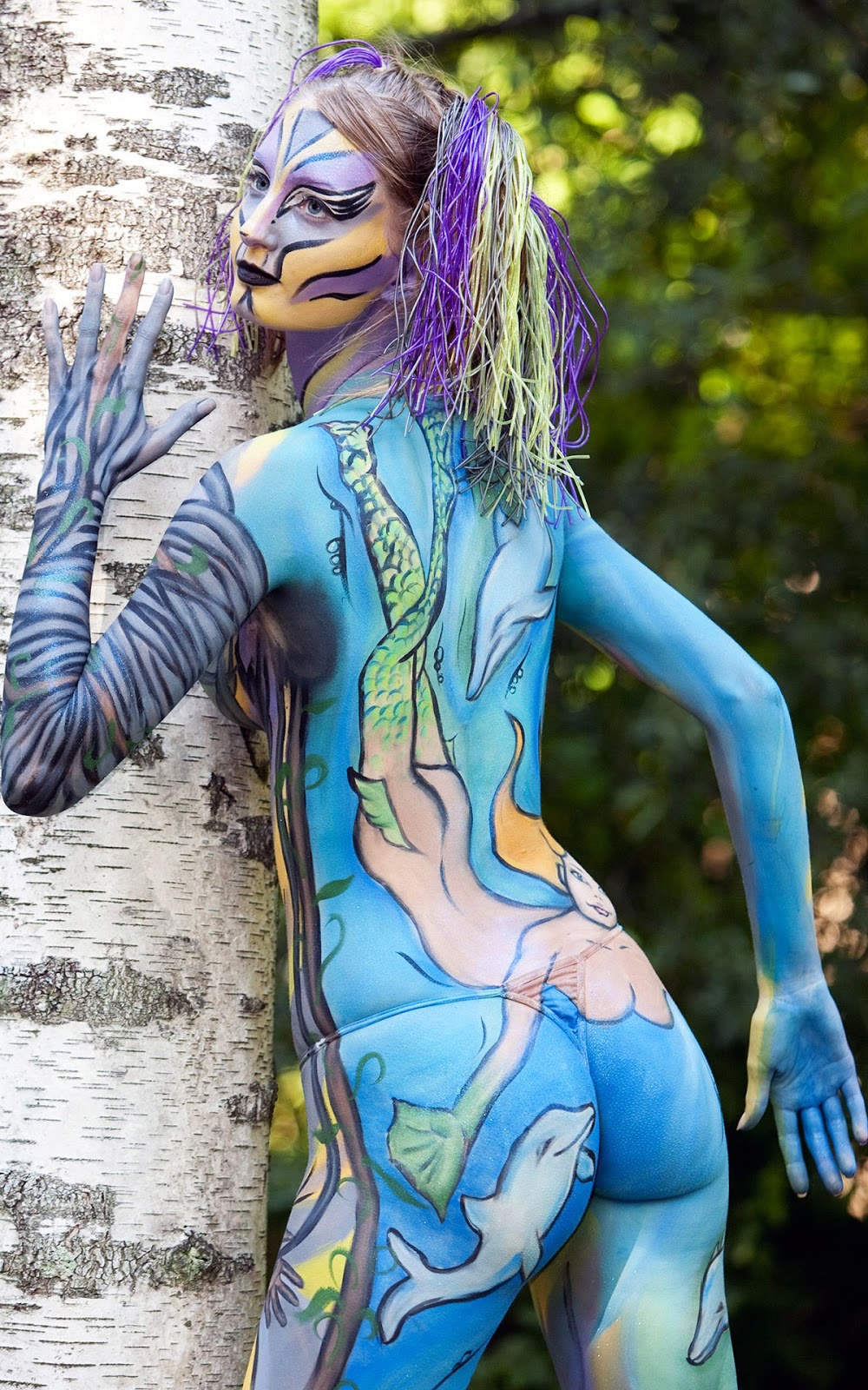 Wallpapers 4 download: 40 Artistic Body Painting Girls ...