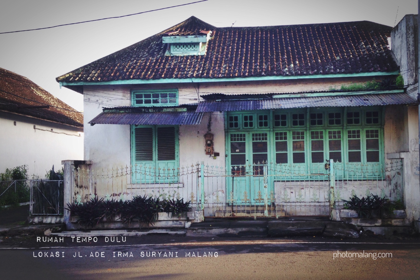 Rumah Tempo Doeloe yang masih ada di Malang