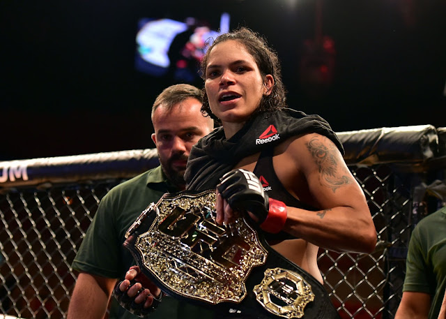 UFC 232 : Amanda Nunes def. Cris Cyborg Via KO (punches) at :51 Of Round One, Wins women’s featherweight title