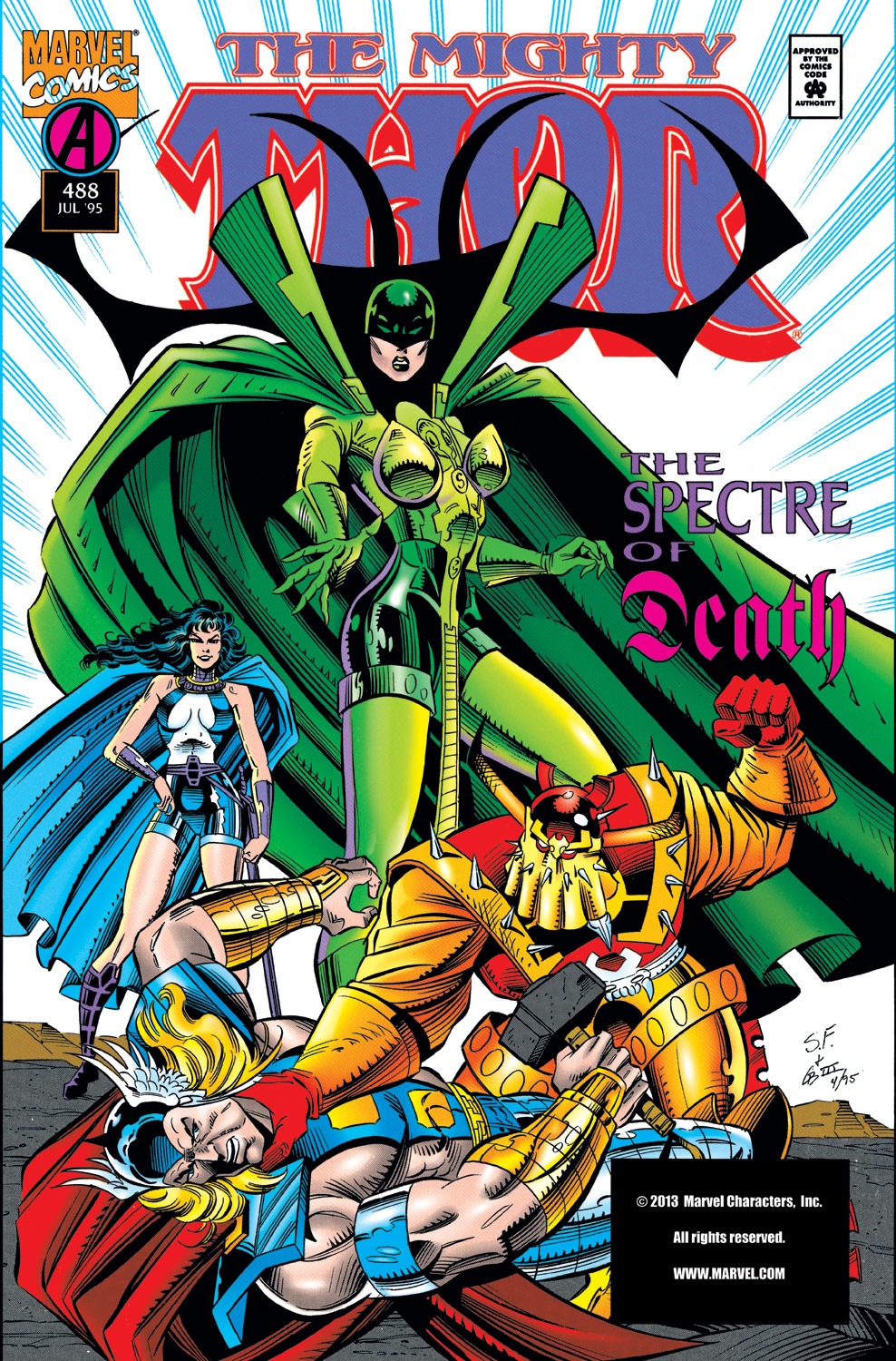 Read online Thor (1966) comic -  Issue #488 - 1