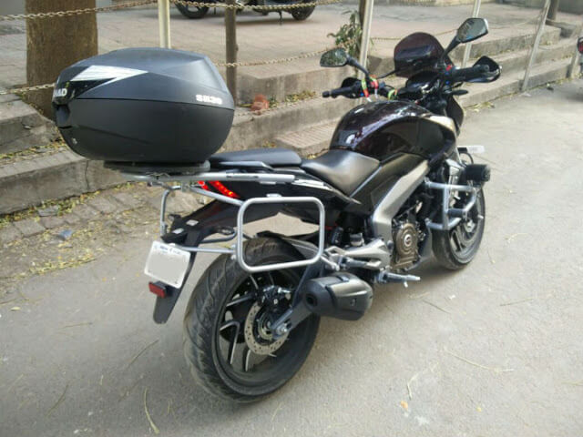 bajaj dominar custom built sahyadri moto