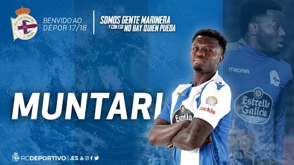 Oficial: Deportivo de la Coruña, firma Muntari