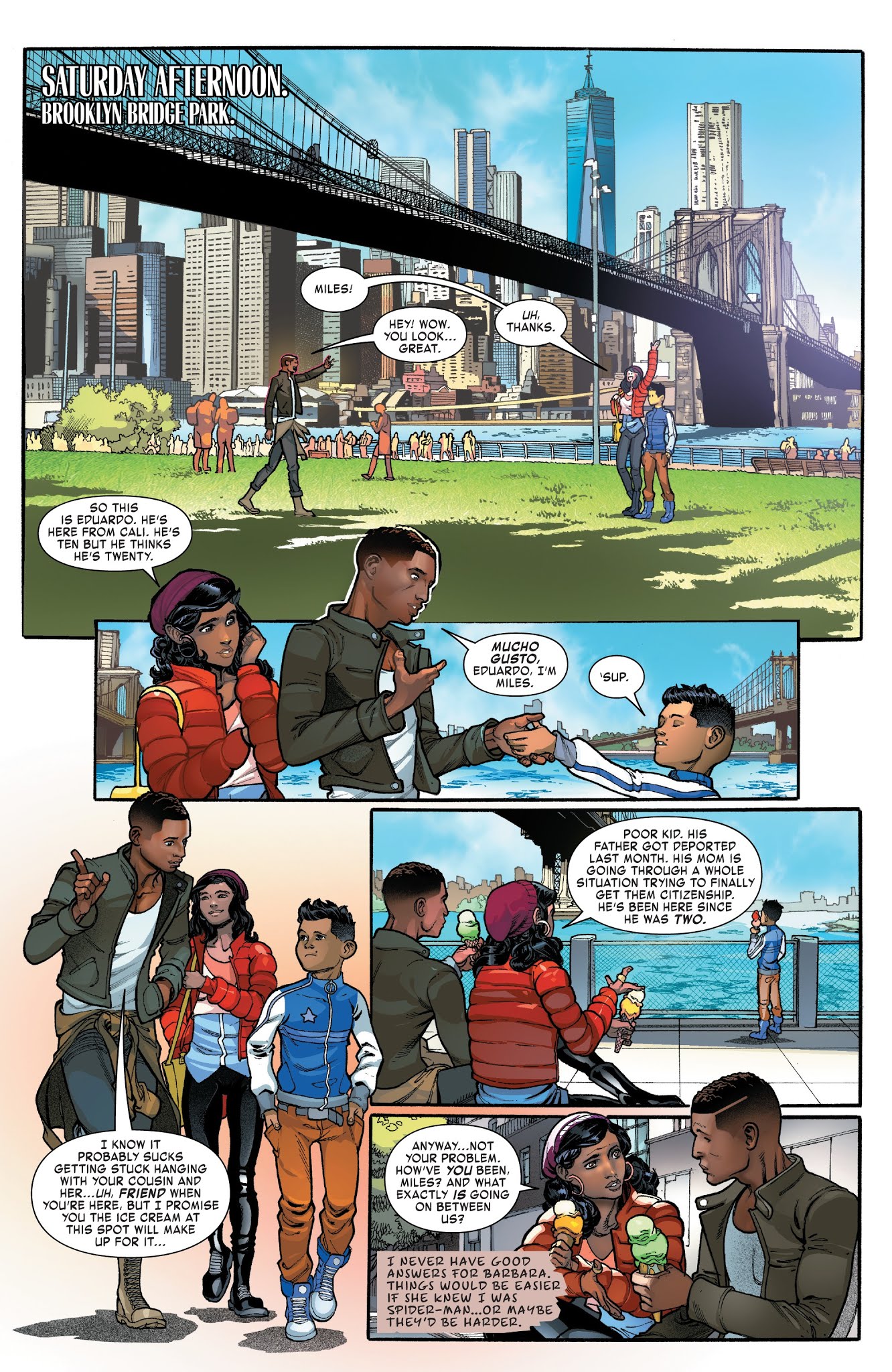 Read online Miles Morales: Spider-Man comic -  Issue #1 - 11