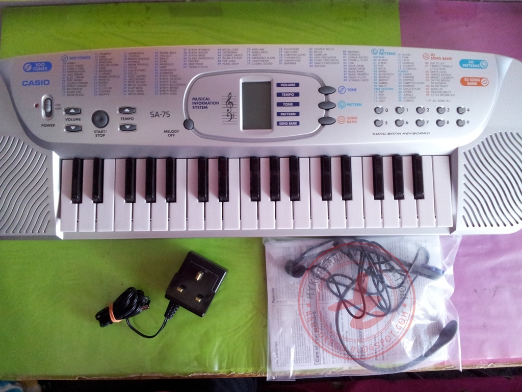 (For Sale) Casio SA75 Mini Keyboards myKoreanWave Collection