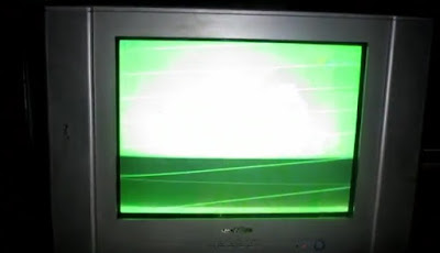Cara atasi TV China gambar garis – garis warna Hijau tapi suara bagus