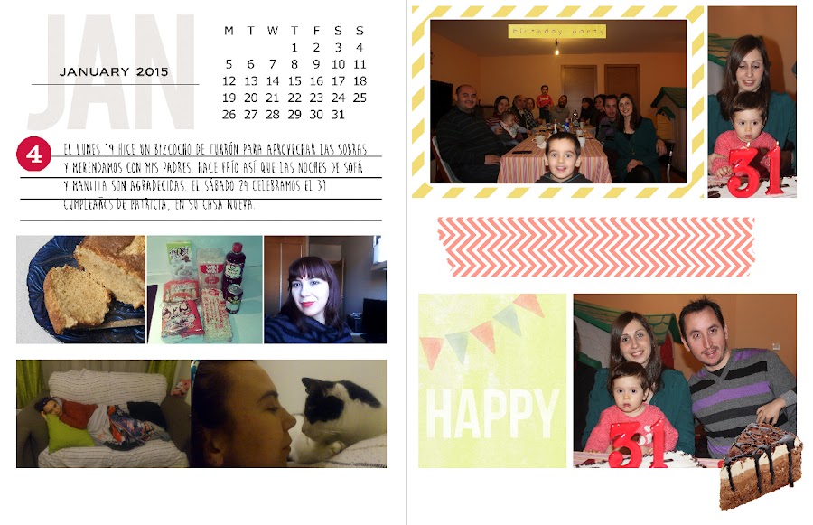 Project Life 2015: mes de enero