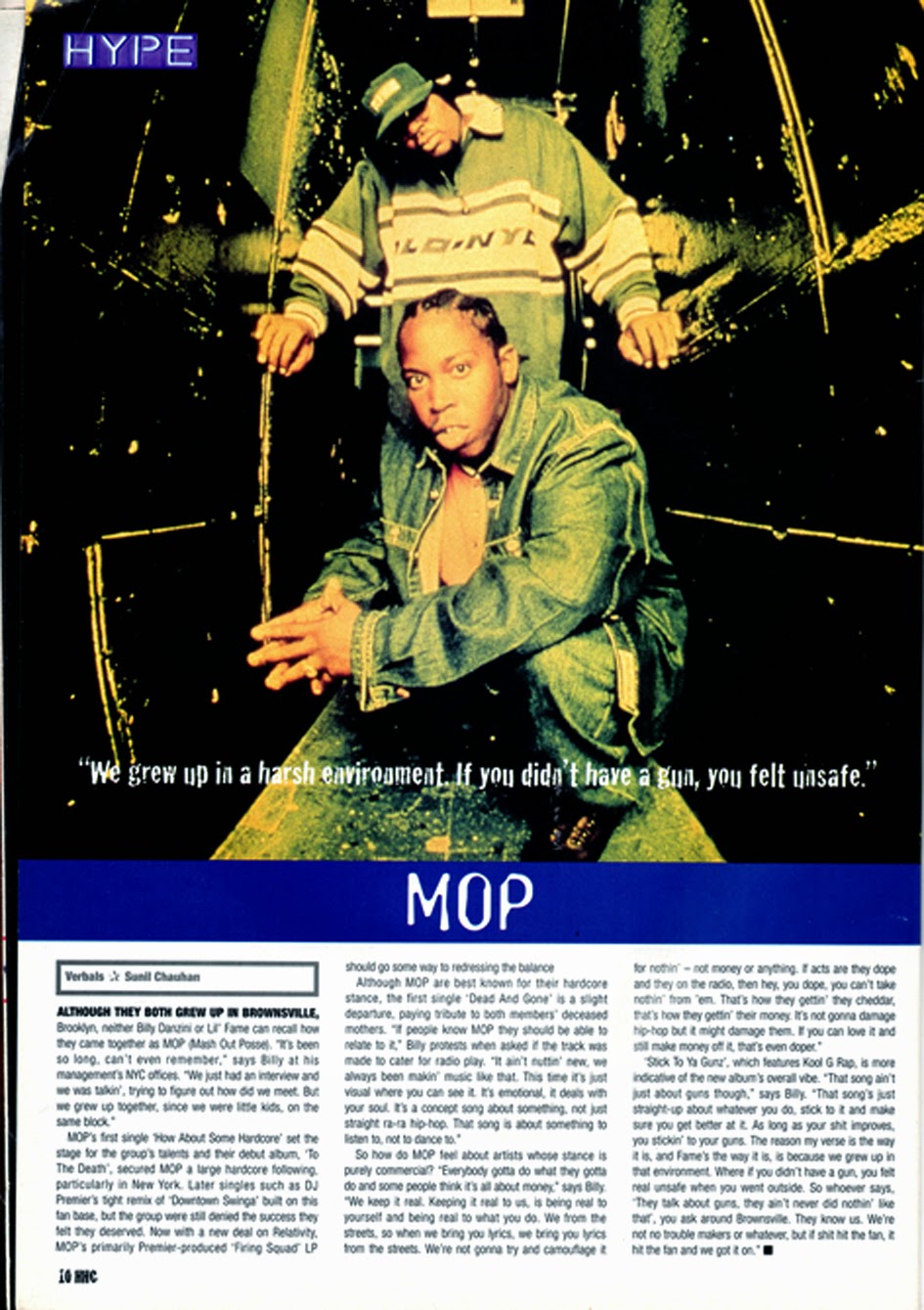 HipHopTheGoldenEra M.O.P in HHC 1997 + M.O.P Mixtape Challenge