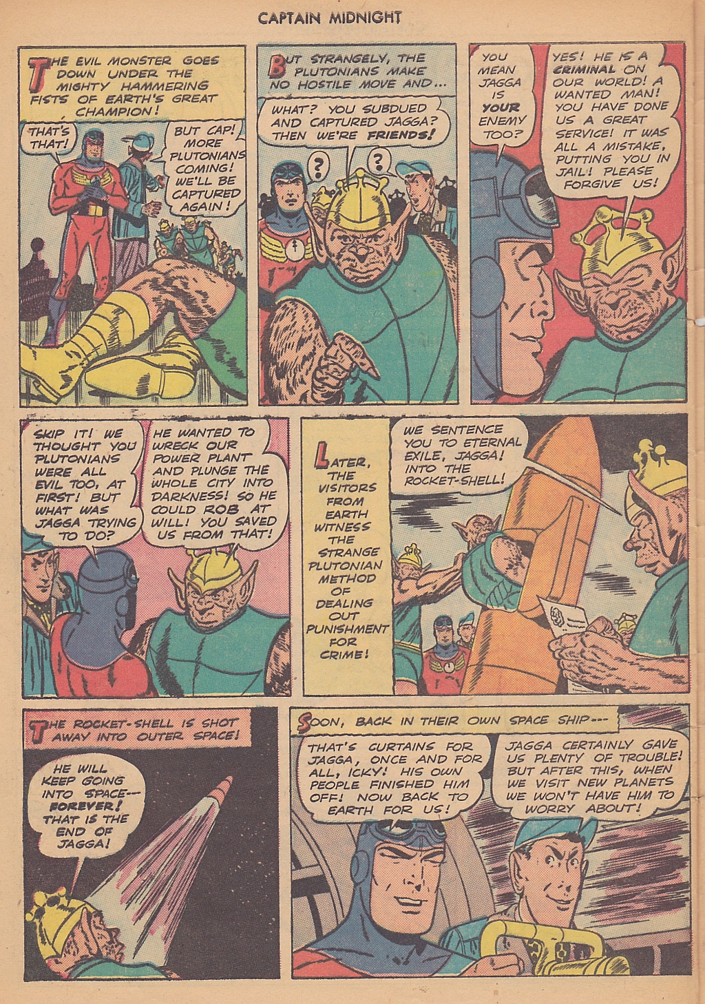 Read online Captain Midnight (1942) comic -  Issue #57 - 32