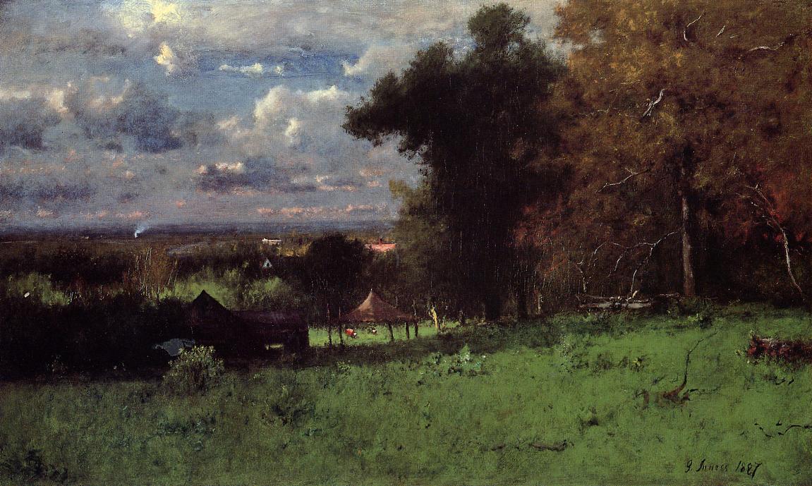 19th century American Paintings: George Inness