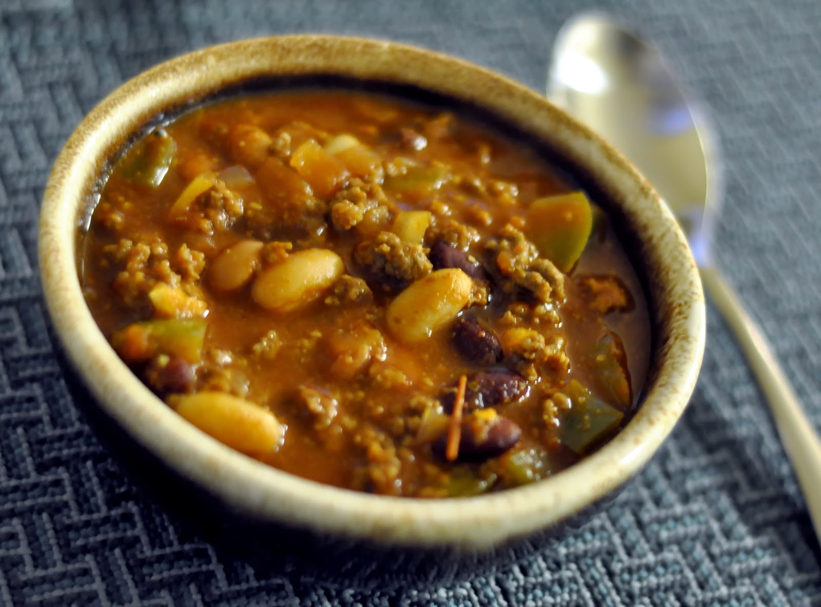 Three Bean Chili with Homemade Chili Seasoning