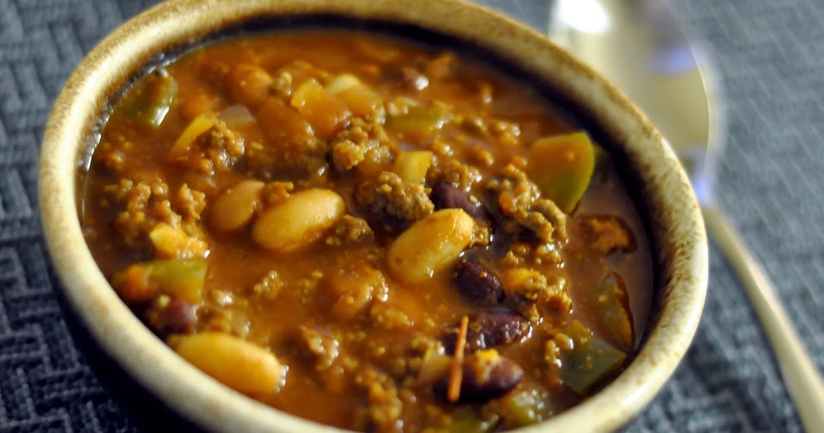 Three Bean Chili with Homemade Chili Seasoning