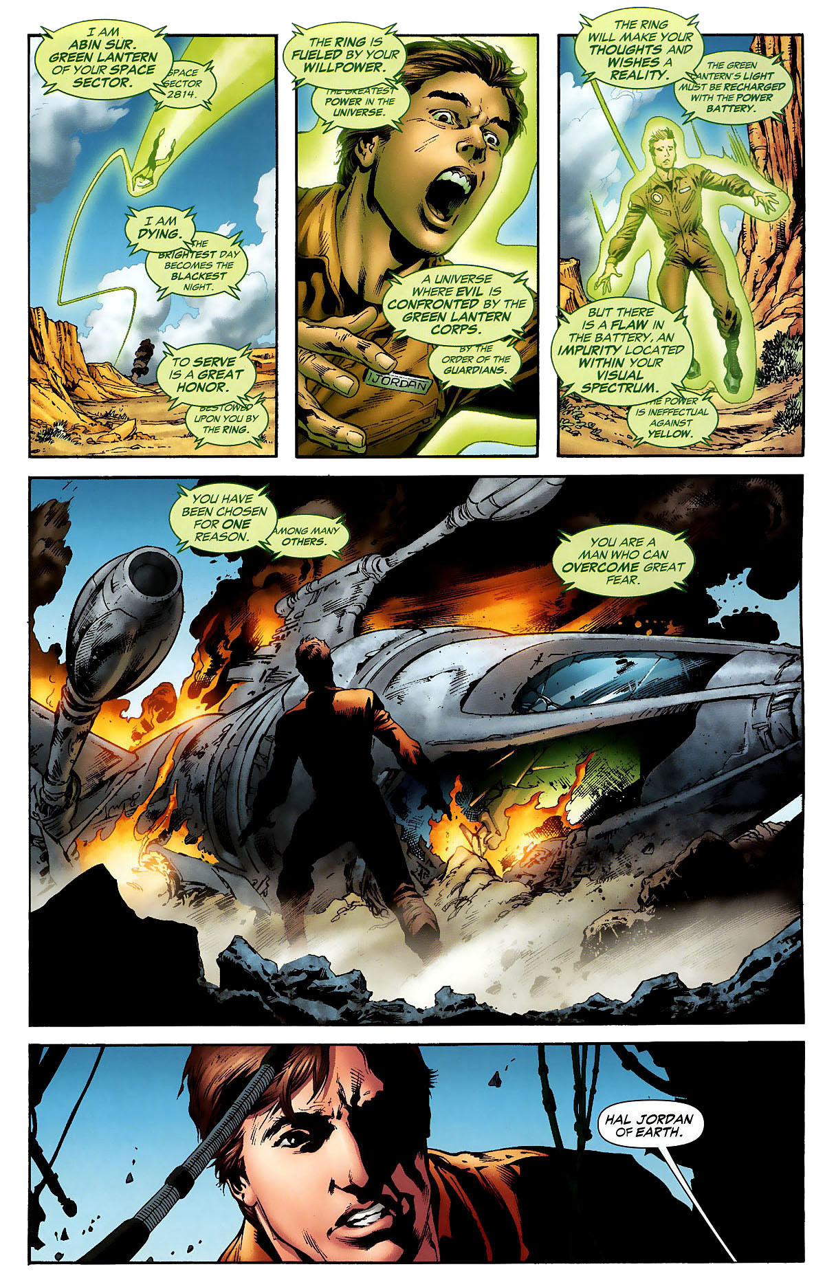 Read online Green Lantern (2005) comic -  Issue #30 - 14