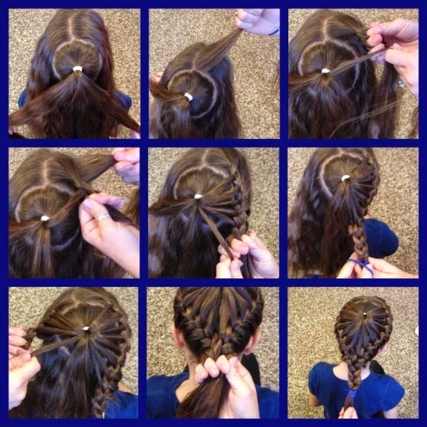 Simple Braided Hairstyles for Girls