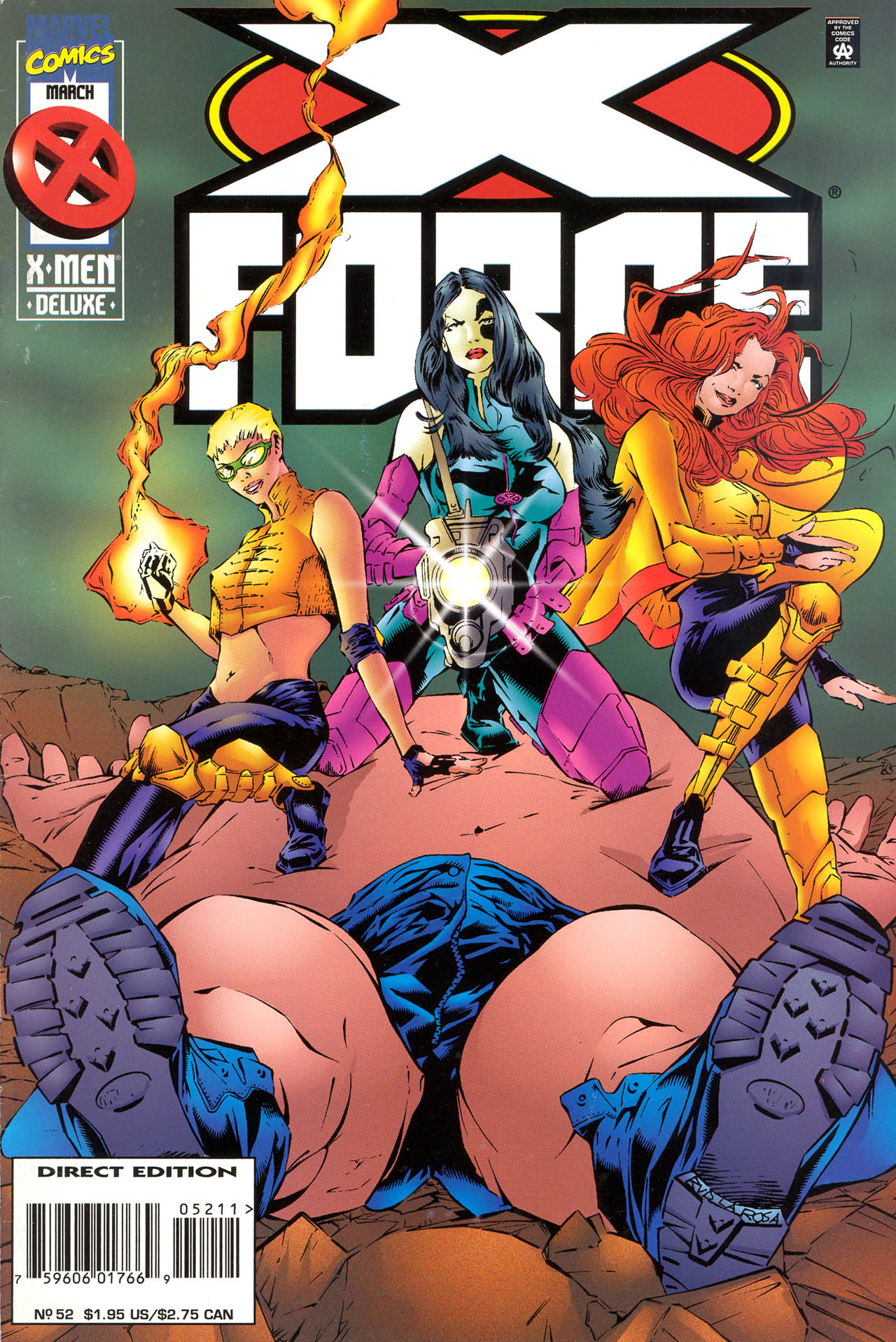 Read online X-Force (1991) comic -  Issue #52 - 1