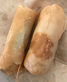 All People Chinese Restaurant, Burwood East, spring rolls