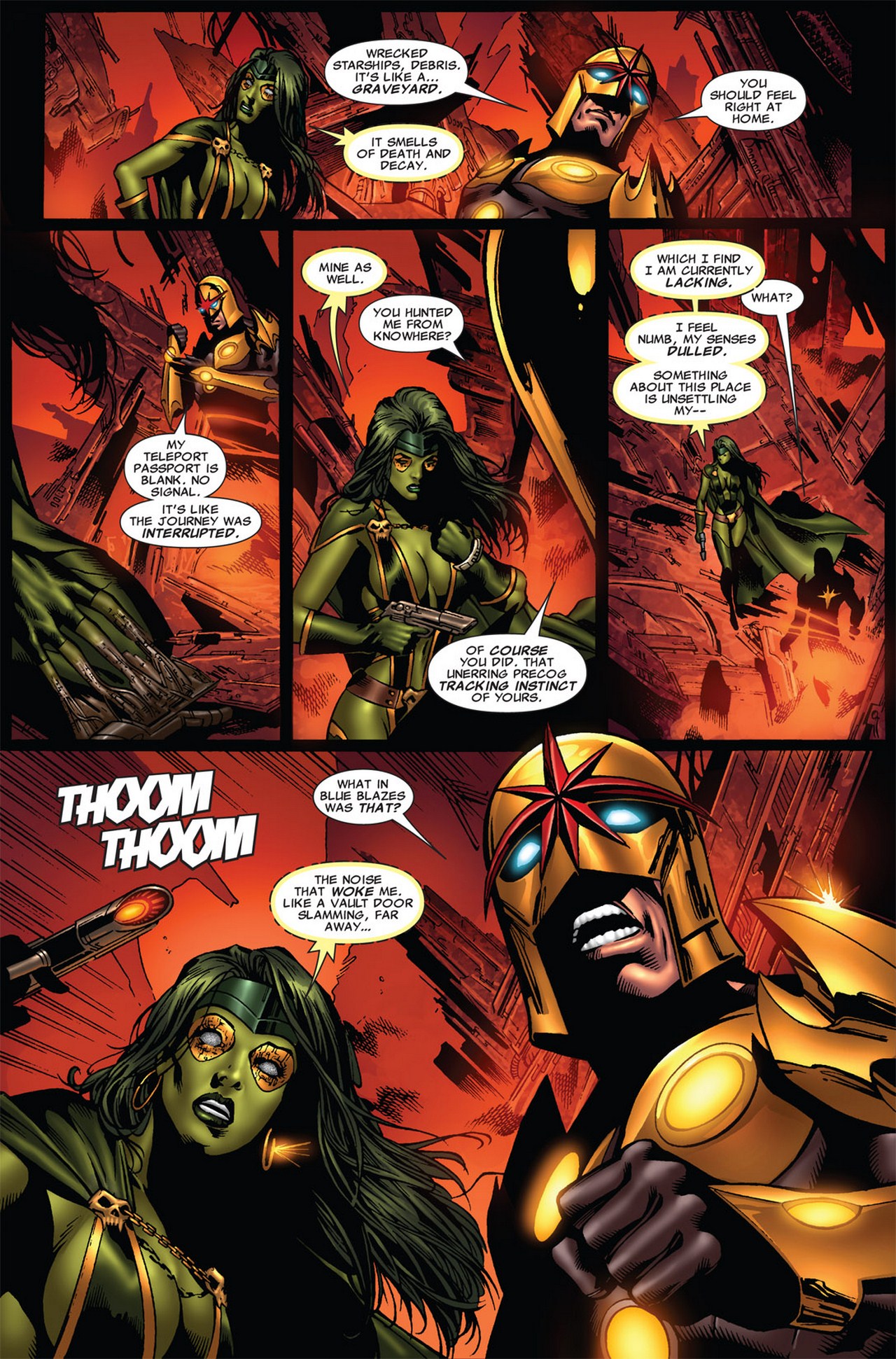Read online Nova (2007) comic -  Issue #10 - 7