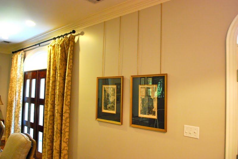 interior design musings: Picture Hanging Details