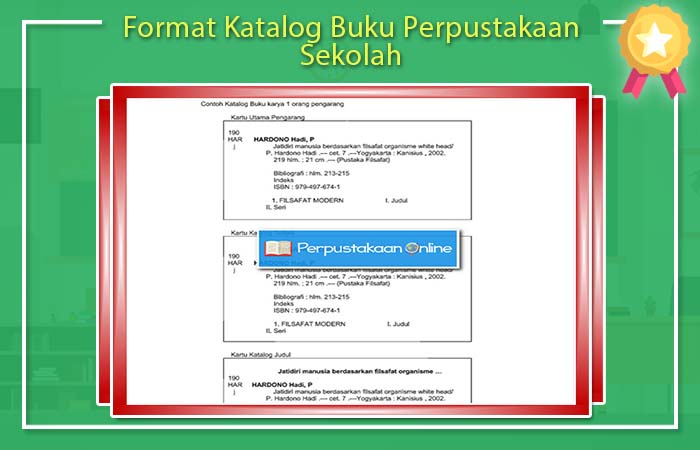 Format Katalog Buku Perpustakaan Sekolah Format Katalog Buku Perpustakaan Sekolah
