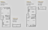 1 Bedroom Floor Plans