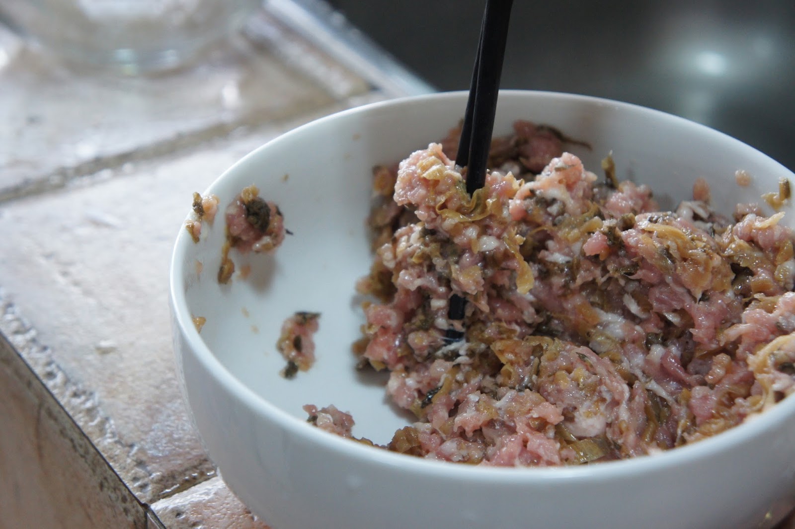 Say My Kitchen Steamed Minced Pork with Preserved Mustard 梅菜蒸猪肉