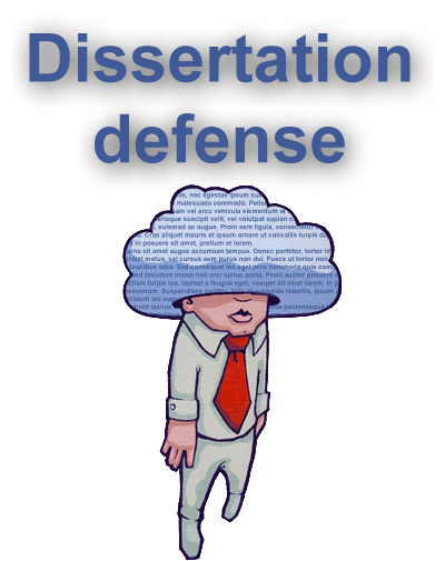 Defending dissertation
