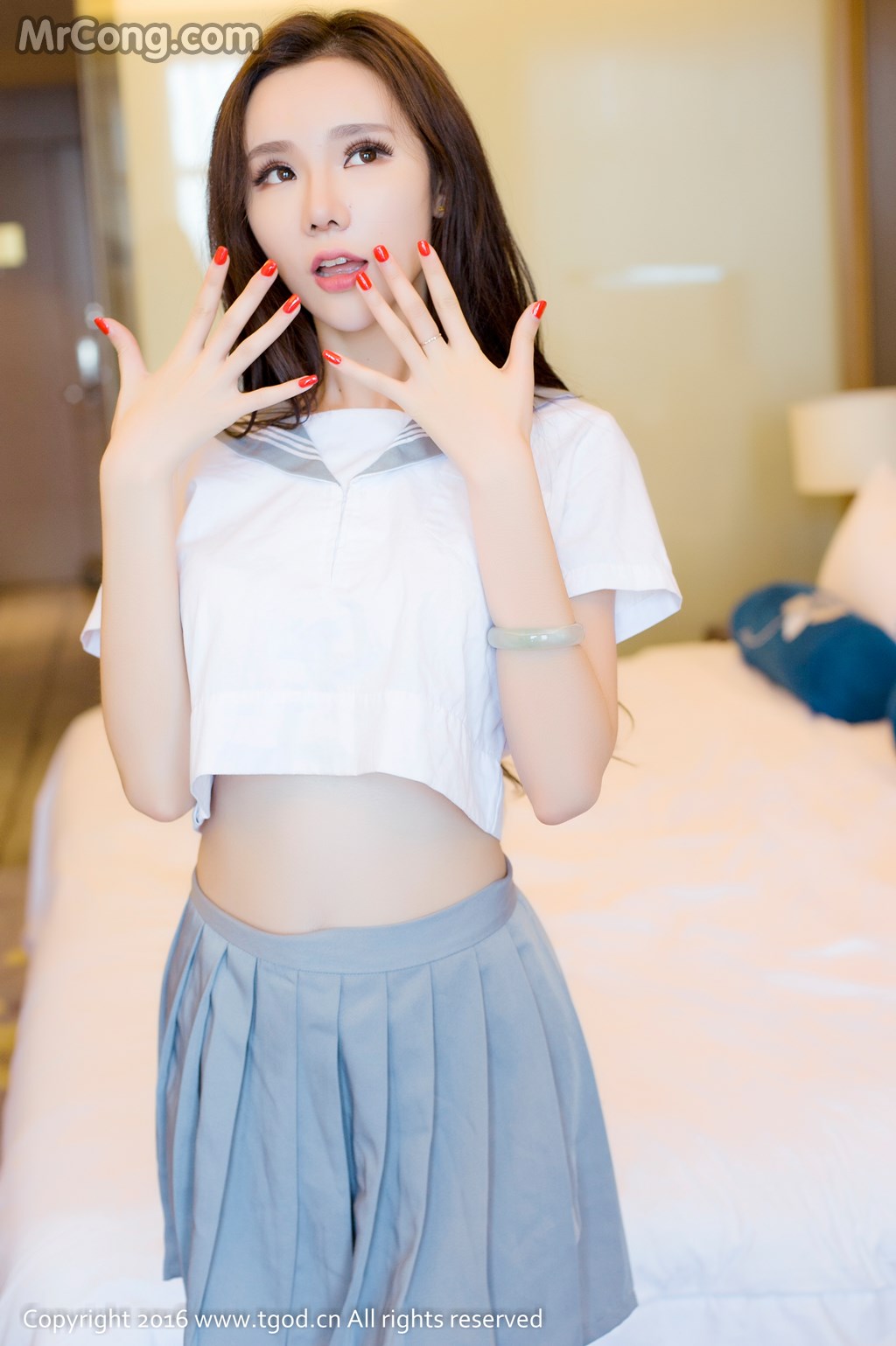 TGOD 2016-10-14: Irene Model (萌 琪琪) (60 photos)