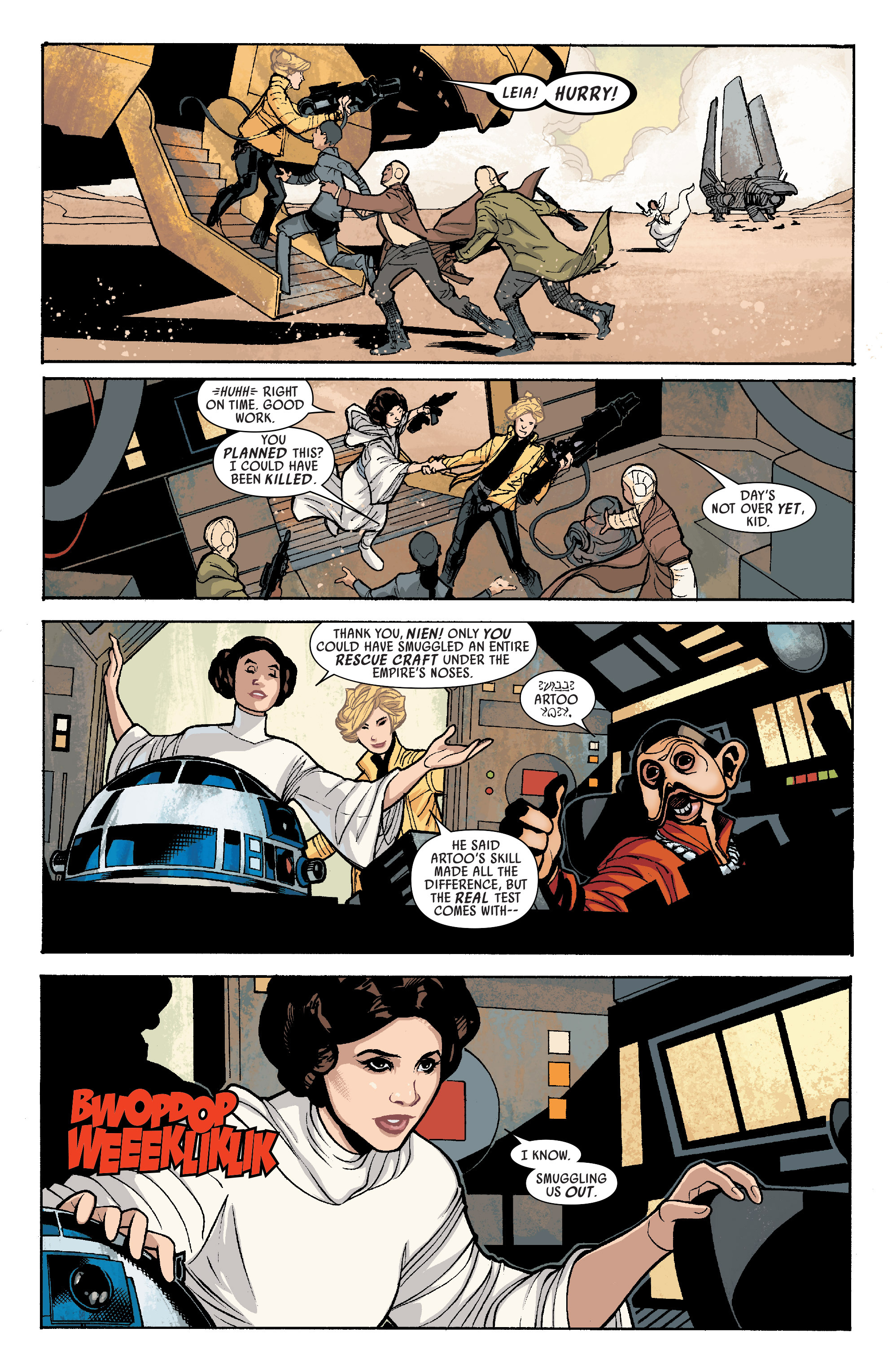 Read online Princess Leia comic -  Issue #5 - 6