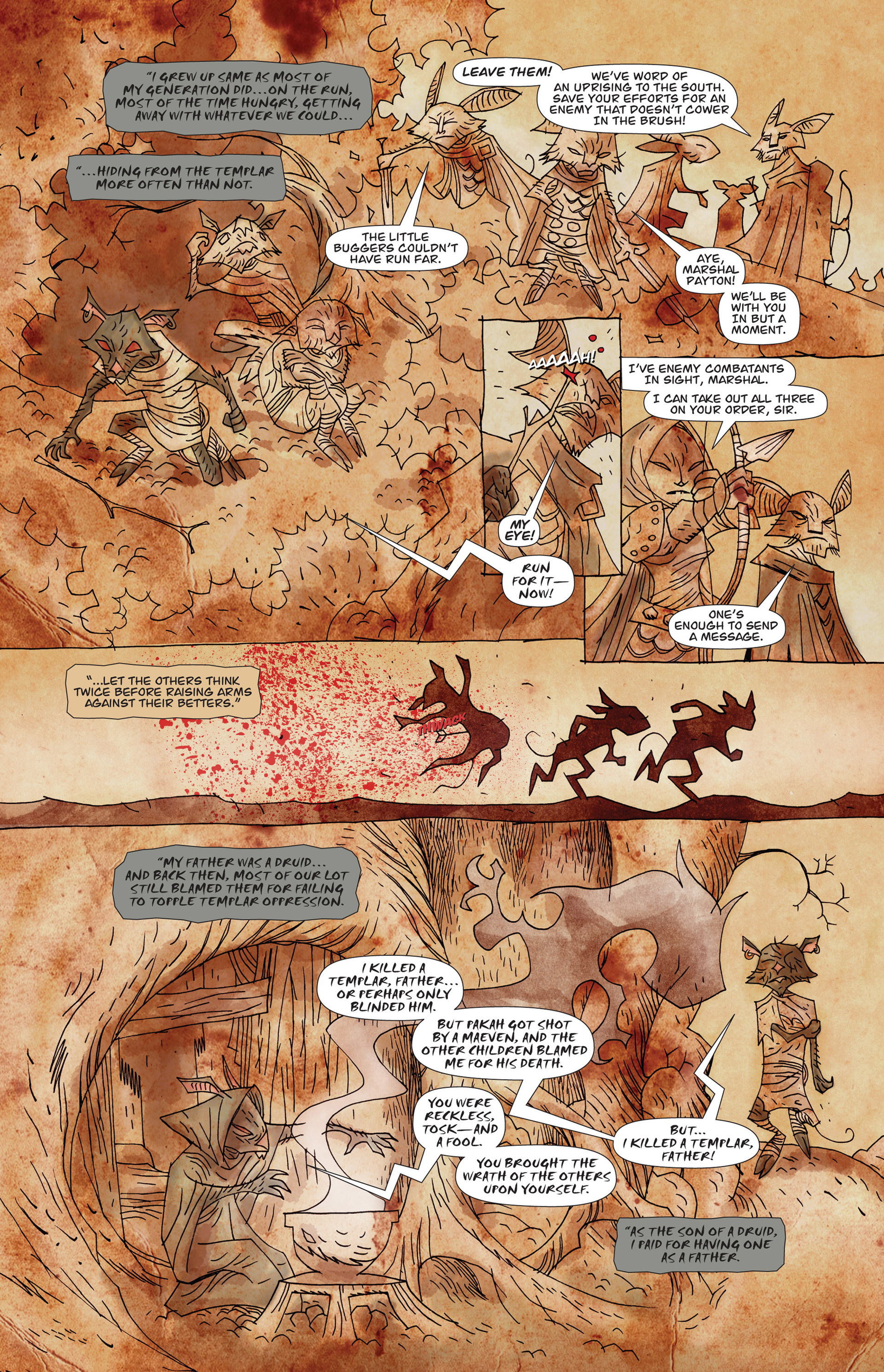 Read online The Mice Templar Volume 4: Legend comic -  Issue #4 - 14