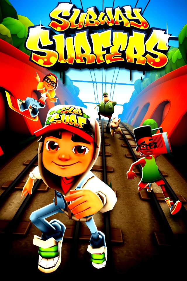 iOS apps,Scan QRCODE to download subway surfers 1.1